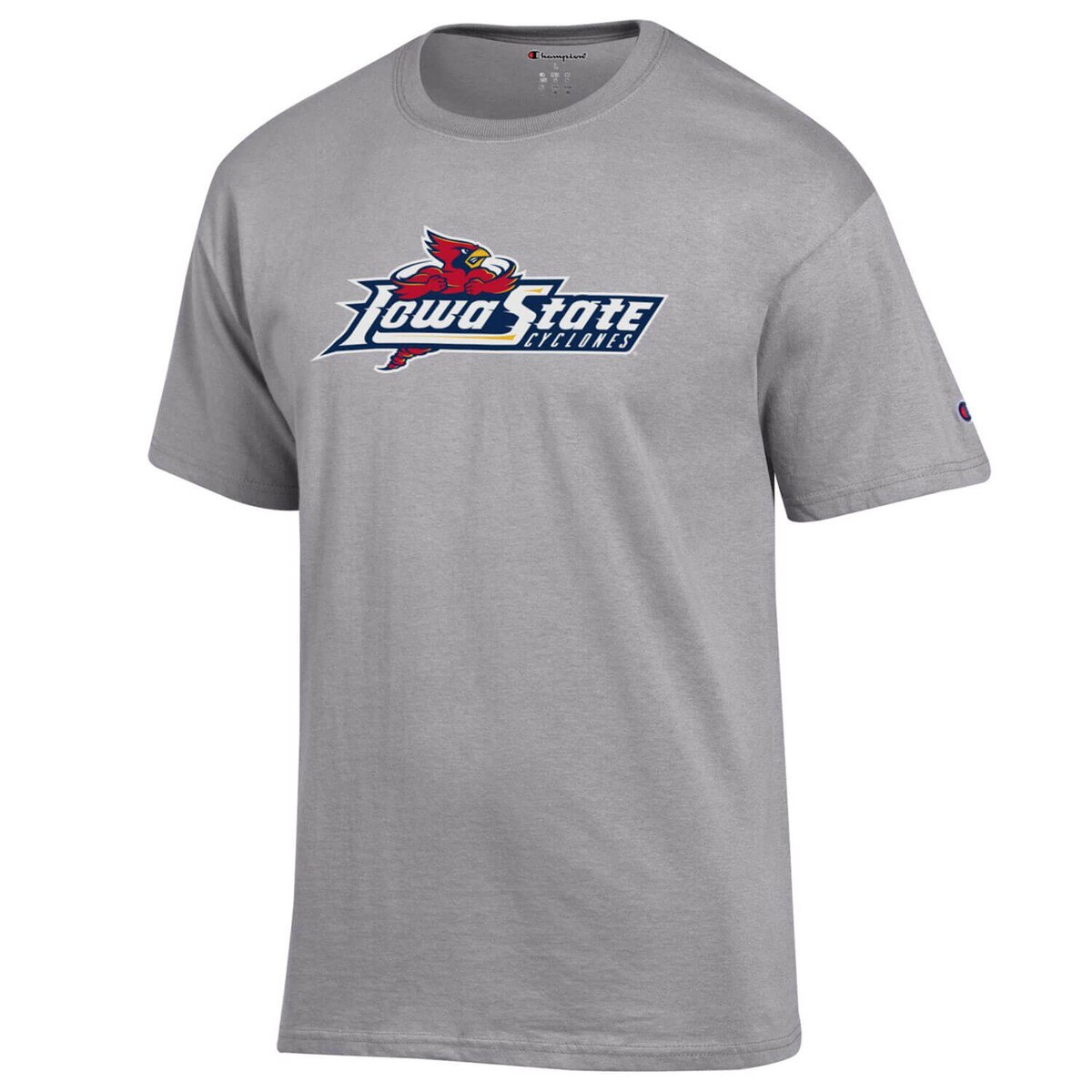 Champion Spirit Collection Wordmark Gray Short Sleeve T-Shirt vendor image